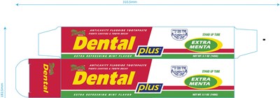 Front Panel (Ad 1042 Dental Extra Menta 182.5x310.5 018306 Front Panel)